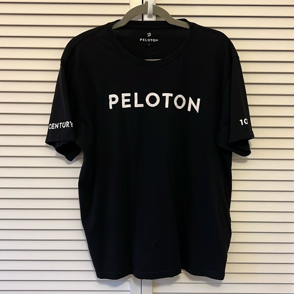 Peloton Century 100 Rides T Shirt Size Large